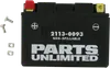 Parts Unlimited AGM Maintenance Free Battery YTZ14S