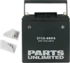 Parts Unlimited Factory-Activated AGM Maintenance-Free Battery
