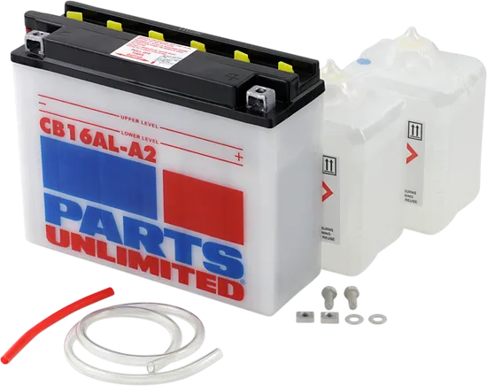 Parts Unlimited HD Conventional Maintenance Free Battery YB16AL-A2