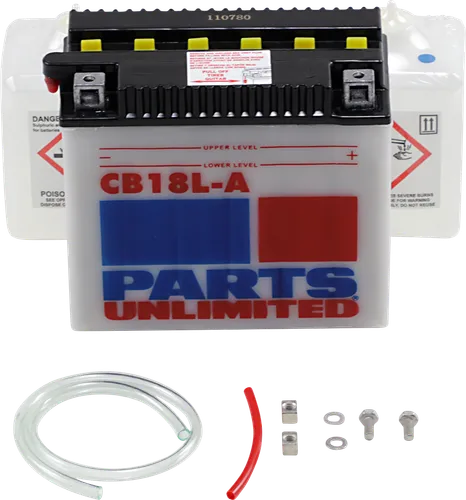 Parts Unlimited HD Maintenance Free Battery YB18L-A