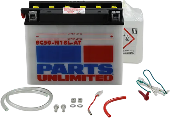 Parts Unlimited HD Maintenance Free Battery SY50-N18L-AT w Sensor
