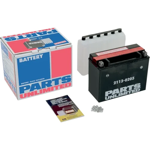 Parts Unlimited AGM Maintenance-Free Battery 2