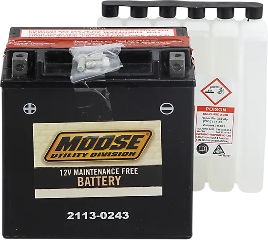 Moose Racing AGM Maintenance-Free Battery