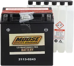 Moose Racing AGM Maintenance-Free Battery