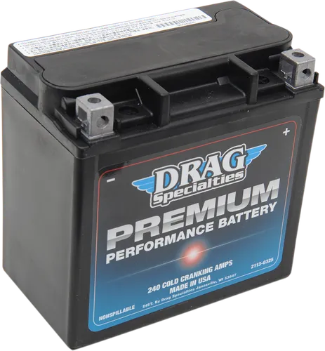 Drag Specialties High Perf Factory Activated AGM Battery GYZ16HL