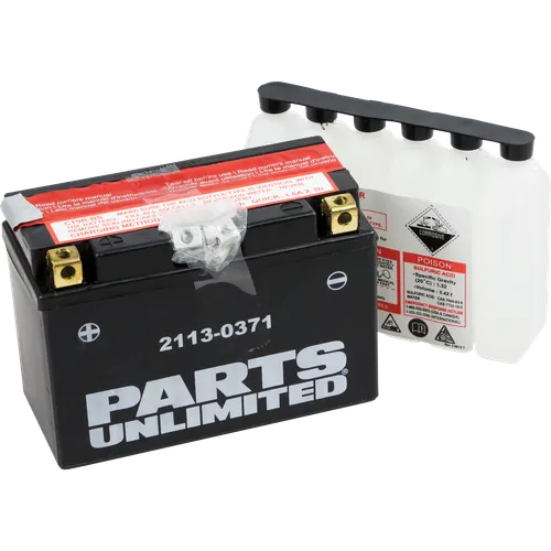 Parts Unlimited AGM Maintenance Free Battery  YT9B-BS