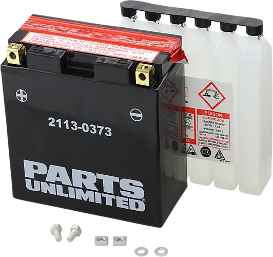 Parts Unlimited AGM Maintenance Free Battery YT14B-BS