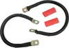 Drag Specialties Black Battery Cable Set