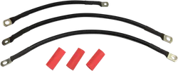 Drag Specialties Black Battery Cable Set