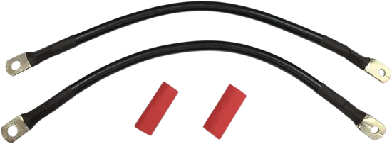 Drag Specialties Black Battery Cable Set