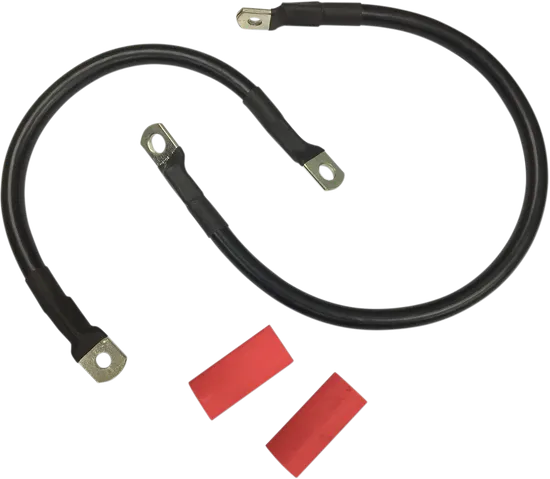 Drag Specialties Black Battery Cable Set