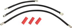 Drag Specialties Black Battery Cable Set