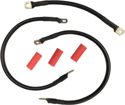 Drag Specialties Black Battery Cable Set