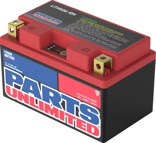 Parts Unlimited Lithium Ion Battery 5