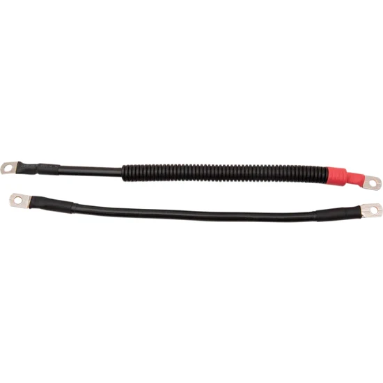 Drag Specialties Black Battery Cable Set