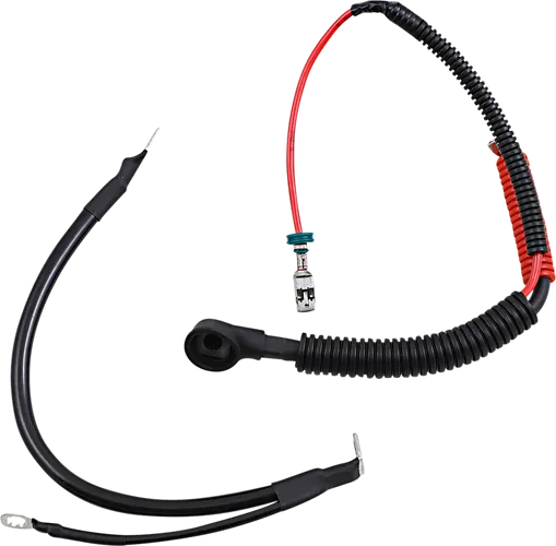 Drag Specialties Black Battery Cable Set