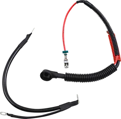 Drag Specialties Black Battery Cable Set