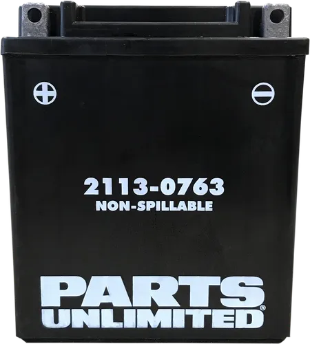 Parts Unlimited AGM Maintenance Free Battery YB12A-A