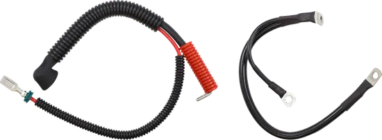 Drag Specialties Black Battery Cable Set