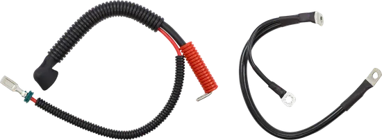 Drag Specialties Black Battery Cable Set
