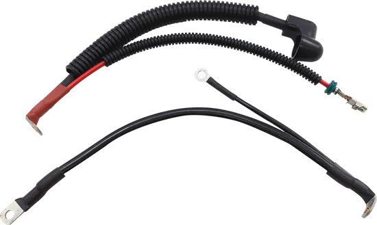 Drag Specialties Black Battery Cable Set