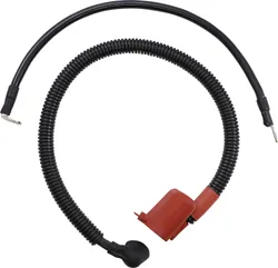 Drag Specialties Black Battery Cable Set