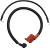 Drag Specialties Black Battery Cable Set
