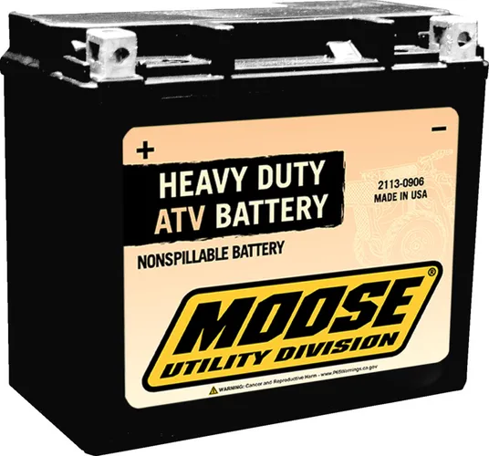 Moose Utility High Perf Factory Activated AGM Battery GYZ20H-A