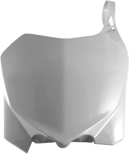 Acerbis White Front Number Plate