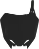 Acerbis Black Front Number Plate