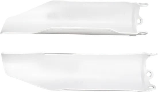 Acerbis White Lower Fork Cover Protector Guard Set
