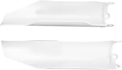 Acerbis White Lower Fork Cover Protector Guard Set