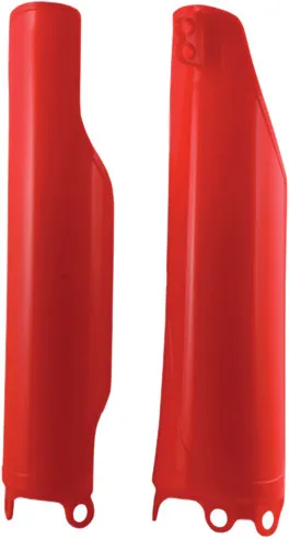 Acerbis Red Lower Fork Cover Protector Guard Set
