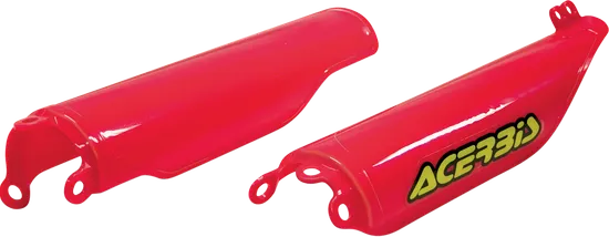 Acerbis Red Lower Fork Cover Protector Guard Set