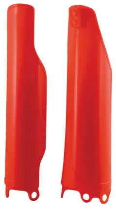 Acerbis Red Lower Fork Cover Protector Guard Set