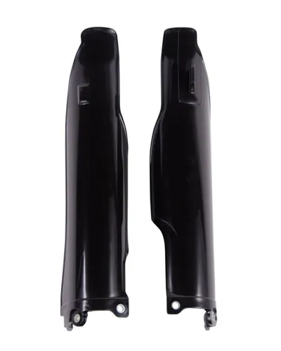 Acerbis Black Lower Fork Cover Protector Guard Set 4
