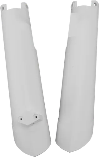 Acerbis White Lower Fork Cover Protector Guard Set