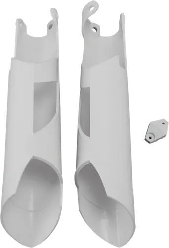 Acerbis White Lower Fork Cover Protector Guard Set