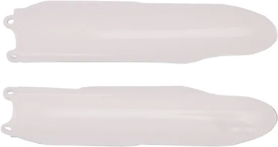 Acerbis White Lower Fork Cover Protector Guard Set