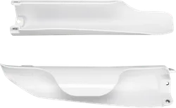 Acerbis White Lower Fork Cover Protector Guard Set
