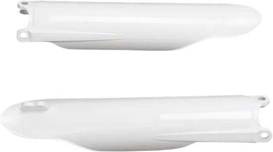 Acerbis White Lower Fork Cover Protector Guard Set