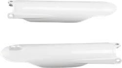 Acerbis White Lower Fork Cover Protector Guard Set
