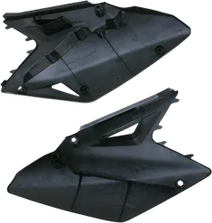 Acerbis Plastic Side Panels Black