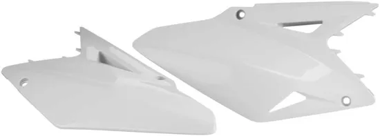 Acerbis Side Panel Number Plates White