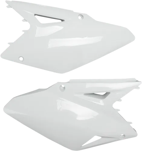 Acerbis Side Panel Number Plates White