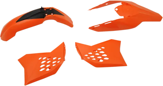Acerbis Plastic Fender Body Kit Orange Black