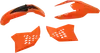 Acerbis Plastic Fender Body Kit Orange Black