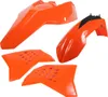 Acerbis Plastic Fender Body Kit Orange Black