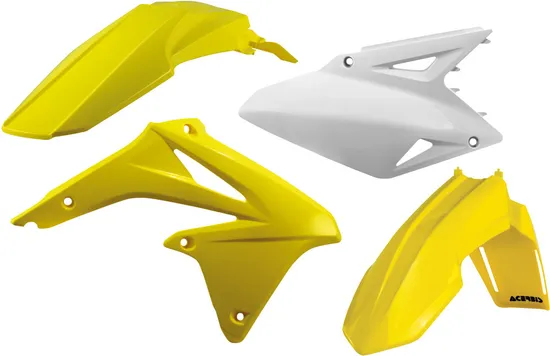 Acerbis Plastic Fender Body Kit Yellow White
