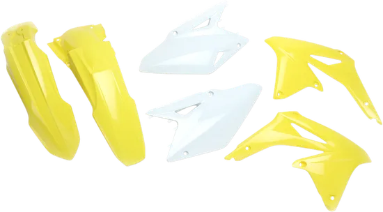Acerbis Plastic Fender Body Kit Yellow White